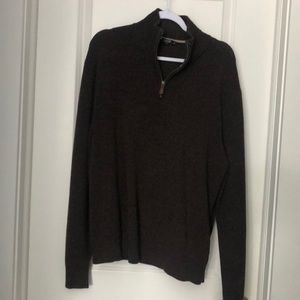J crew half zip up sweater
